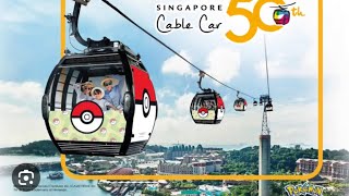 Cable car Singapore  Mount Faber peak Singapore  maricel Catabay [upl. by Inafets888]