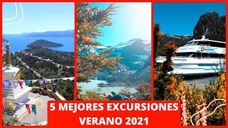 🔴 Las 5 MEJORES EXCURSIONES en el VERANO 2021 en Bariloche Actividades imperdibles en la Patagonia [upl. by Gard]