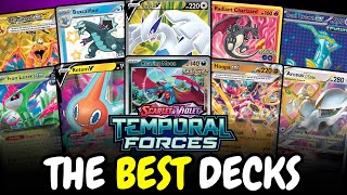 10 Best Pokemon Decks for Post Rotation  EUIC April 2024 Temporal Forces [upl. by Luoar]