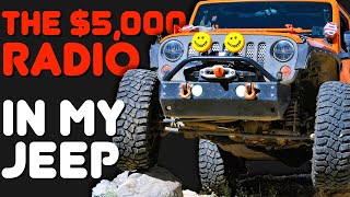 My Jeep Comms For Off Road Overlanding and 4X4 Adventure Motorola XTL5000 100 Watt Mobile Radio [upl. by Tymes]