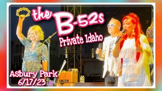 The B52’s “Private Idaho”  Stone Pony Asbury Park NJ 61723 [upl. by Valerio404]