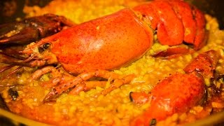 RIQUÍSIMO Arroz meloso con bogavante RECETA COCINA 🆘🆘 [upl. by Mccready886]