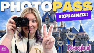 What is PhotoPass DisneyLAND PhotoPass EXPLAINED 2024 [upl. by Aicre]