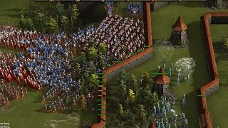 Cossacks 3  GRAND FORTRESS SIEGE [upl. by Nirehtak]