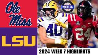 9 Ole Miss vs 13 LSU EXCITING GAME  Full Game Highlights  2024 College Football Highlights [upl. by Renelle]