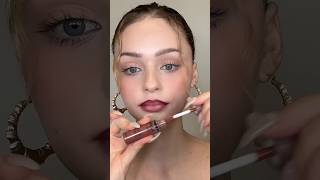 My FAV FALL MAKEUP 🍂💋 trending makeuptutorial fall eyemakeup youtube lipcombo shorts [upl. by Davine]