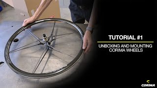 TUTORIAL  UNBOXING AND MOUNTING CORIMA WHEELS [upl. by Yuht]