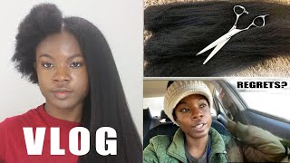 THE TRUTH ABOUT MY BIG CHOP My First Week Big Chop VLOG [upl. by Khai162]