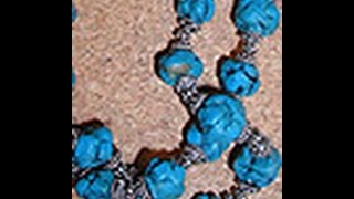 Syndee Holt Lesson on How To Make Faux Turquoise Beads on Beads Baubles amp Jewels 15044 [upl. by Bowe]