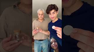 Dad reveal magic tricks challenge ytshorts funny shorts magic youtubeshorts [upl. by Thacher122]