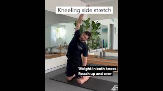 Kneeling side stretch [upl. by Grote]