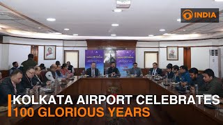 Kolkata Airport’s centenary celebrated with grandeur launch event in New Delhi  DD India [upl. by Diskin]