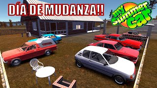 NOS MUDAMOS Y PILLAMOS MUEBLES DEL BORR4CHO 😆  My Summer Car  Gameplay Español [upl. by Son324]