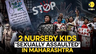 Badlapur sexual assault School principal among 3 suspended rail blockade in Maharashtra  WION [upl. by Dupuis366]