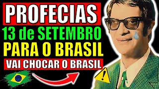 CHOCANTE O Que Chico Xavier Previu Para 13 de setembro de 2024 Brasil Já Começou Revela Profecias [upl. by Durrej]