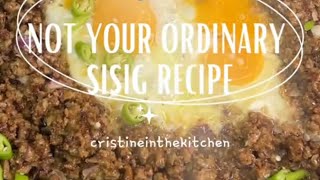 Quick amp Tasty Cheaters Sisig Recipe [upl. by Yendys]