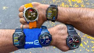 I Wore 5 Watches at the NYC Marathon Heres the Data [upl. by Anohsal309]