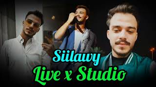 Siilawy live 🧑🏻‍🎤 and I In the studio 🎧🎙️ [upl. by Otanod]