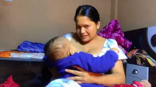 Breastfeeding vlog  breastfeeding videos  srijana shahi [upl. by Camile]