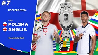 FINAŁ POLSKA VS ANGLIA  FC 24 EURO 2024 [upl. by Gascony]