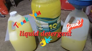 HOME MADE LIQUID DETERGENT [upl. by Kitti]