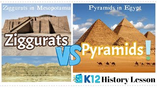 Pyramids VS Ziggurats Whats the Diff [upl. by Carolee395]