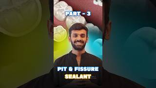 Pit and fissure sealent part  3🦷pitandfissuresealants dentalcare dentaleducation ungadentist [upl. by Curr]