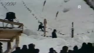 Vinko Bogataj  HORRIBLE CRASH  Oberstdorf 07031970  HQ COLOR [upl. by Nesrac]