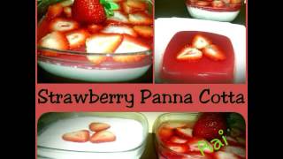 Strawberry Panna Cotta Recipe [upl. by Llezniuq529]