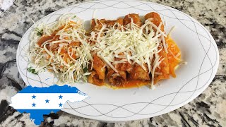 Como hacer Tacos de pollo Hondureños🇭🇳🇭🇳 [upl. by Burrell982]