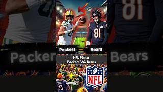 NFL Picks Packers vs Bears nfl nflpredictions nflfootball nflpicks packers bearsnation [upl. by Panta]