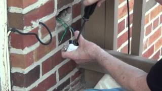 Exterior Outlet  Installing an Outdoor Outlet  Conduit [upl. by Broderic297]