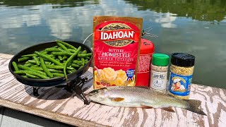 River Trout Catch n Cook [upl. by Anasor145]