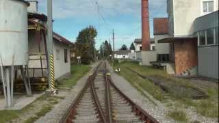 Vorchdorferbahn  Führerstandsmitfahrt  VorchdorfEggenberg nach Lambach [upl. by Adnilreb]