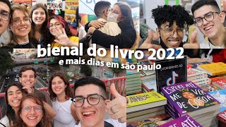 BIENAL DO LIVRO 2022 e dias em São Paulo vlog [upl. by Strickler]