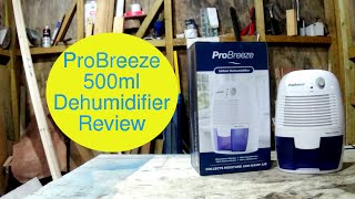 ProBreeze 500ML Dehumidifier unboxing and review [upl. by Rosenthal]