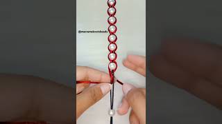 DIY☘️How to make bracelet shorts shortsfeed shorts2024 youtubeviral [upl. by Anilram]