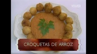 Croquetas de Arroz 🍚 Karlos Arguiñano en tu Cocina 🥚 1999 🇦🇷 [upl. by Kezer]