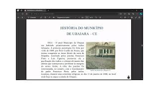 CONCURSO DE UBAJARA CEARÁ 2024  HISTÓRIA DE UBAJARA CEARÁ  ATUALIDADES E CONVIVÊNCIA SOCIETÁRIA [upl. by Mcmurry]