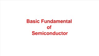 Chapter 2a Semiconductor and Diode [upl. by Platon545]