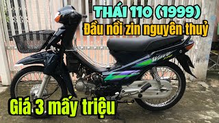 Wave thái 110 1999 đầu nồi zin chất xe zin nguyên bản giá hợp lý cho ae đam mê wavethai110 [upl. by Ruella780]