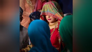 Emotional Bridal Rukhsati Video 😭  Kashmiri Wedding Song 🍁 [upl. by Aracal]