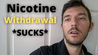 Nicotine Withdrawal Motivation quitting vaping cold turkey [upl. by Leryt]