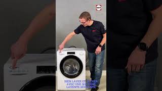 Machine lavanteséchante  Astuce pour laver et sécher votre linge comme un pro darty astuce [upl. by Annirok151]