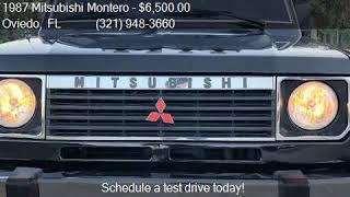 1987 Mitsubishi Montero Sport 2dr 4WD SUV for sale in Oviedo [upl. by Lymn]