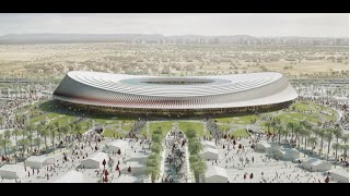 World’s biggest football stadium Casablanca  Marroco with 115000capacity LEAK  INFO [upl. by Dunc]