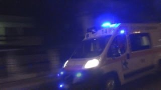 LEDs Ambulanza 118 Croce Verde Mestre in emergenza  Italian Ambulance in emergency [upl. by Barty]