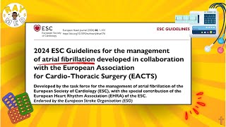 Guía fibrilación auricular ESC 2024  RAYMED [upl. by Eba]