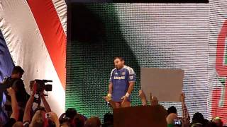 Santino Marella Entrance  Raw SuperShow London  16412 [upl. by Lodie]