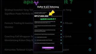 Akademi Crypto 17 Juta apakah worth it [upl. by Nitsu21]